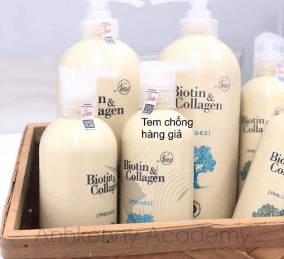 Dầu gội Biotin & Collagen New