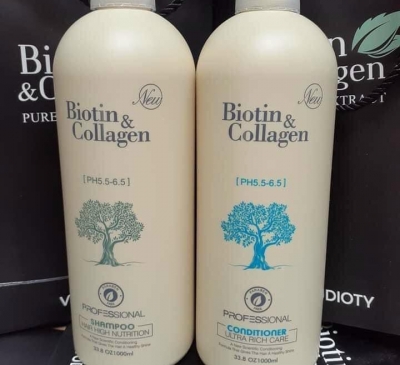 Dầu gội Biotin & Collagen New